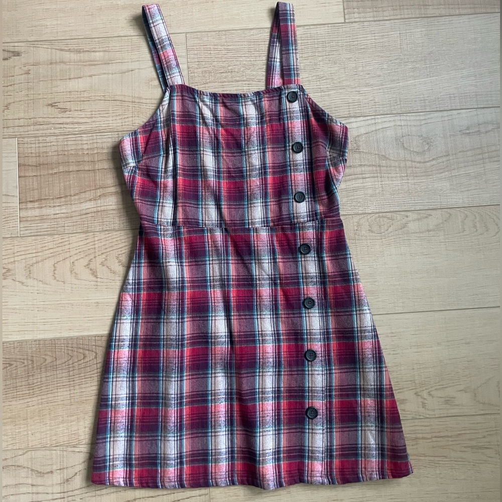 Wild Fable Multicolor Plaid Dress